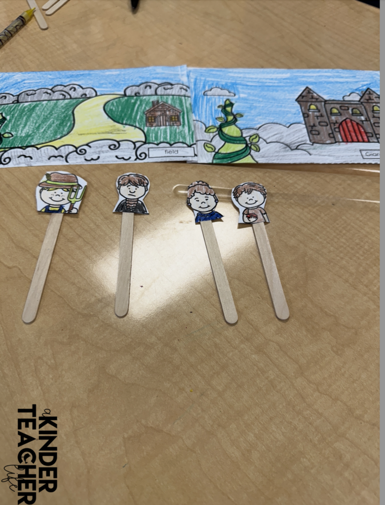 Oral retelling a story using fairy tales